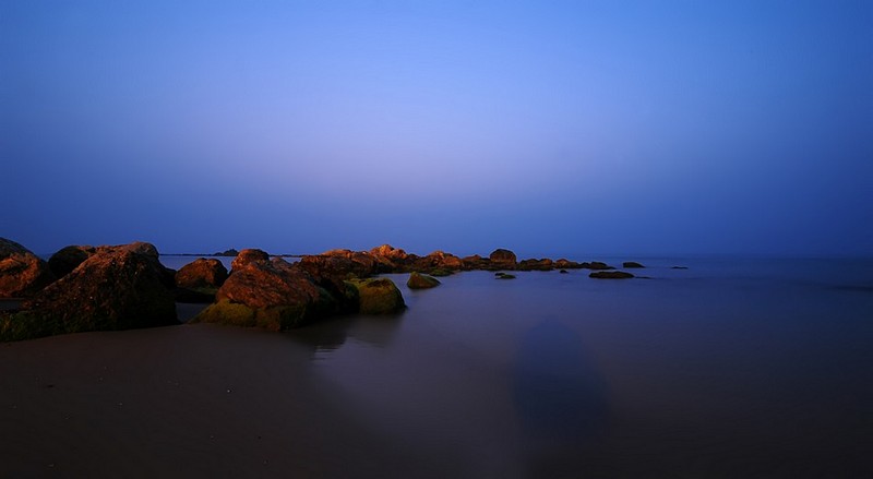 ערב כחול עמוק