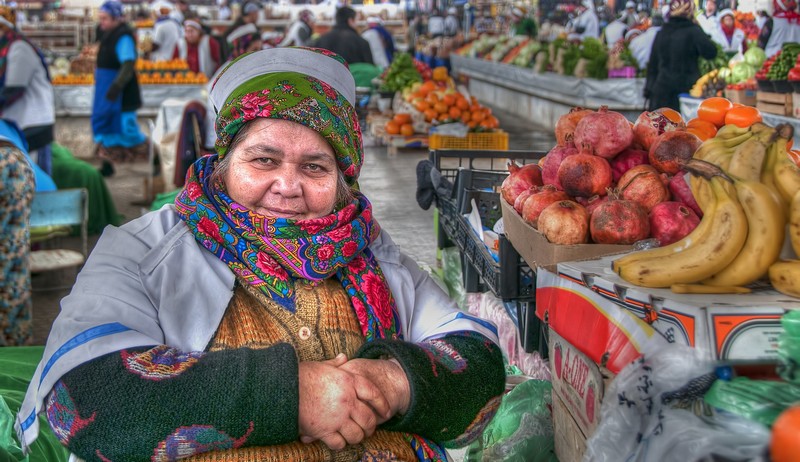 מלכת השוק מטורקמניסטן