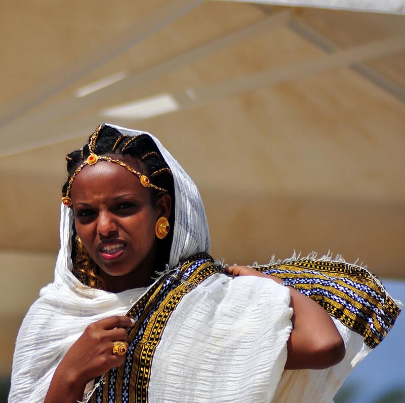בחורה אתיופית